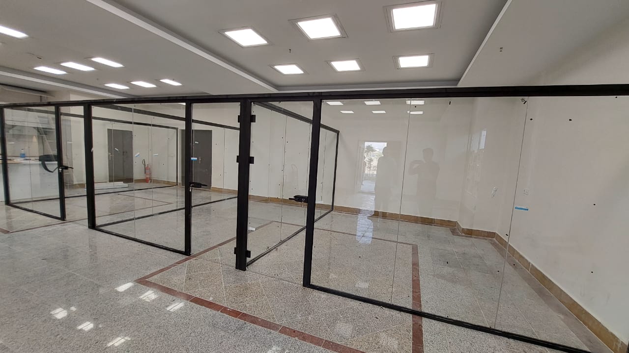 پارتیشن شیشه ای چوبا سیستم