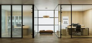 پارتیشن اداری دوجداره